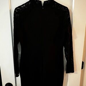 Elegant Black Lace Dress